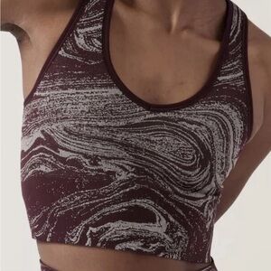 Athleta Marbled Crop Tank Top